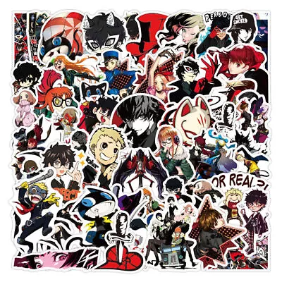 50pcs PERSONA 5 Cosplay Stickers Waterproof Decals Laptop Luggage Decor Sticker • $7.58