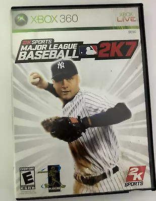 Major League Baseball MLB 2K7 Complete W/ Manual CIB (Microsoft Xbox 360 2007) • $11.95