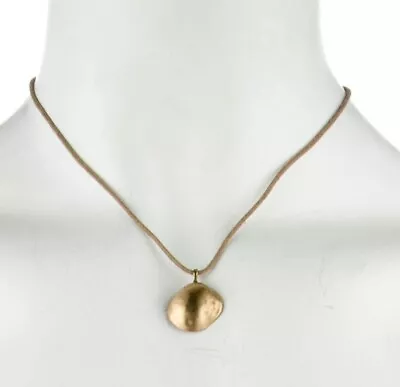 Me&Ro Ulta Rare Large Shell Pendant Cord Necklace • $650