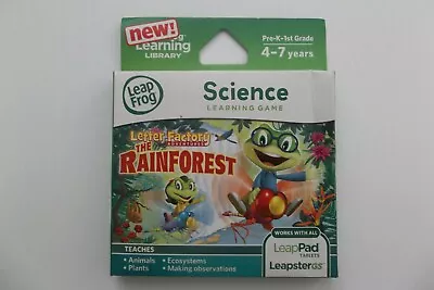 LeapFrog Explorer Letter Factory Adventures  Science Game 4-7 Years • $34.17