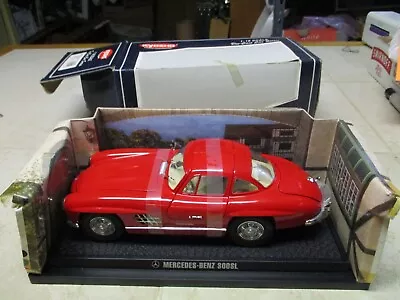 Kyosho 1:18 Mercedes Benz 300 SL Coupe Gullwing Doors Rare Color Diecast Red • $99.95