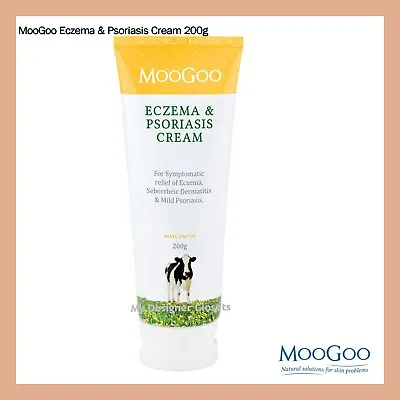$39.99 • Buy **New** MooGoo Eczema And Psoriasis Cream 200g Original Formula - Moo Goo MDC