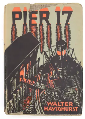 1935 Pier 17 Pacific Coast Waterfront Strike Hardcover Dust Jacket 1st 260pg • $172.99