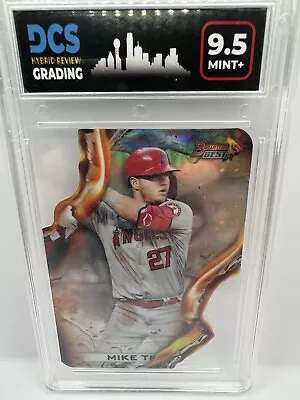 Mike Trout 2021 Bowman's Best Heatwave Die-cut Dcs 9.5 Mint+ Angels • $25