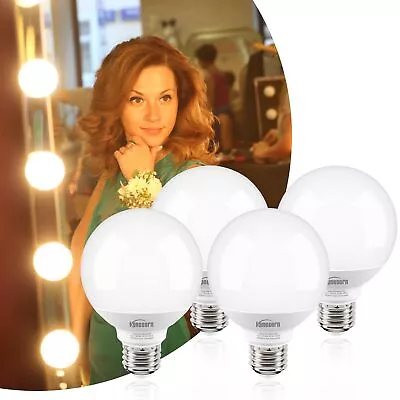 Light Bulbs 60 Watt Equivalent - G25 Globe LED Bulbs 3000K Soft White E26 Med... • $20.54