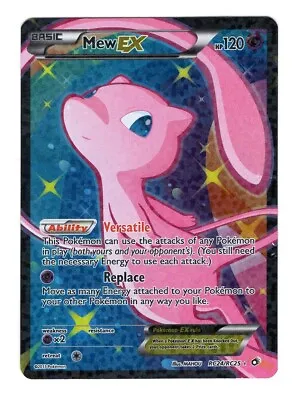 Pokemon TCG Mew EX Legendary Treasures Radiant Collection RC24/RC25 Played LP • $27.99