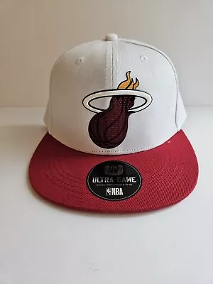 Miami Heat NBA Official Ultra Game Snapback Adjustable Hat/Cap • $28.50