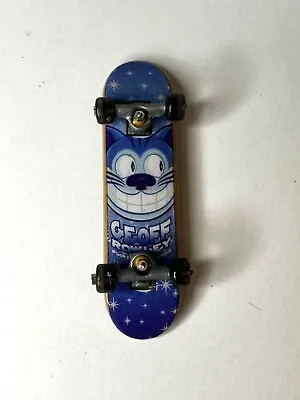 Tech Deck Mini Fingerboard Geoff Rowley Flip W/ Card Vintage Rare • $24.99