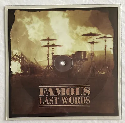 MY CHEMICAL ROMANCE -Famous Last Words/My Way Home.- UK Square Picture Disc W758 • $80.88