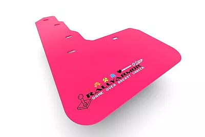 Rally Armor Pink Mud Flaps W/ BCE Logo For 2002-2007 WRX & STI • $166.50