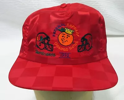 Federal Express Orange Bowl 1992 Miami Vs. Nebraska Cap/Hat • $17.95