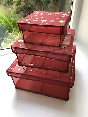 £5 • Buy Attractive Material Stacking Jewellrey Boxes 