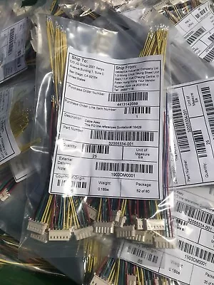 25 PCs Molex 2.54mm Pitch Female PCB Connector 6 Pin With Wires • $8.99