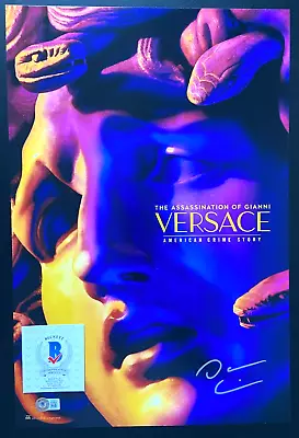 Darren Criss Signed Versace 12x18 Movie Poster Photo American Crime Story Bas • $168.74