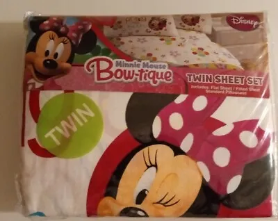 Minnie Mouse Boutique Twin Sheet Set • $17.99