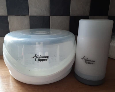 £4.99 • Buy Tommee Tippee 423600 Microwave Steam Steriliser And Flask 
