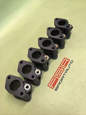 6x INTAKE CONNECTOR FLANGES PORSCHE 911 TURBO 930 3.0 3.3 964 3.6 SUCTION TUBE • $318.60