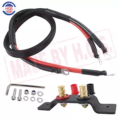 For Can-Am Maverick X3 Remote Battery Terminal Relocation Kit Jump Post Cable • $40.97