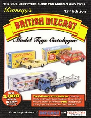 Ramsay's British Diecast Model Toys Catalogue (13th Edt) Paperback Book The • £16.99