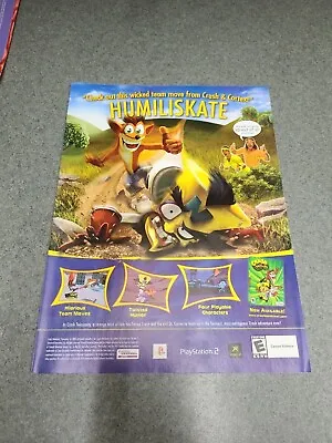 Crash Bandicoot Twinsanity Video Game Print Ad 2004 PS2 Xbox 8x11 Wall Art  • £7.23