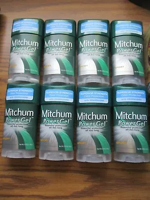 8 Mitchum Power Gel Anti-Perspirant And Deodorant Sport For Men 2.25 Oz • $49.99