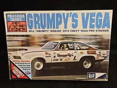 New In Sealed Box MPC Model #877 1/25 Grumpy's Pro Stocker 1972 Chevy Vega Car  • $44.99