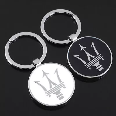 3D All Metal Car Logo Key Chain Ring For  Maserati Quattroporte • $9.99
