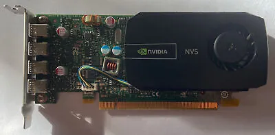 Nvidia Quadro NVS 510 Quad DP 2GB DDR3 PCIe X16 Graphics Card High Profile • $26