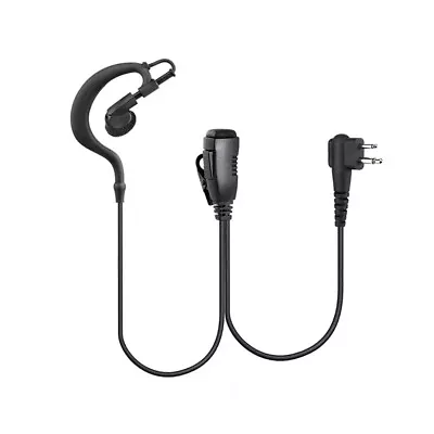 MaximalPower Replacement G Shape Hook Ear Pieces For 2-Pin Motorola 2 Way Radios • $13.97