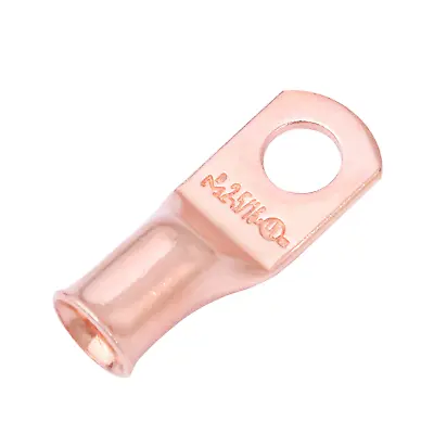 SELTERM 2 AWG 5/16  Ring Battery Cable End Terminal Lugs Bare Copper • $6.54