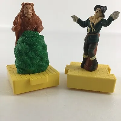 Wizard Of Oz Blockbuster Yellow Brick Road Figures Scarecrow Lion Vintage 1997 • $15.96