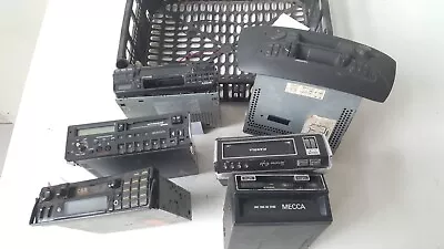 Stock Car Radio Old Sony Grundig Dictation Baupunkt Keyboard Mecca 6 Pieces • $135.73