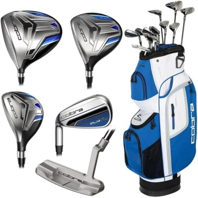 $1150 • Buy Cobra Fly Xl Golf Package - Mens Left Hand - Graphite/steel - Reg Flex - New