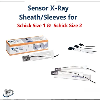 $129.95 • Buy Dental Digital X-Ray Sensor Sleeve Sensor Cover For Shick 1 Or Shick 2, 500/Bx