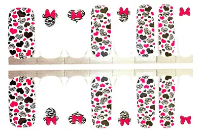 Minnie Mouse Disney Nail Polish Strips / Nail Wraps / Nail Stickers • $4.99