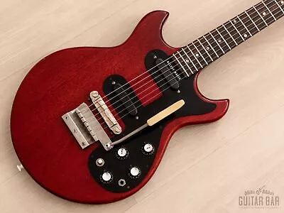 1965 Gibson Melody Maker D Double Vintage Electric Guitar Cherry W/ Vibrola • $2599.99