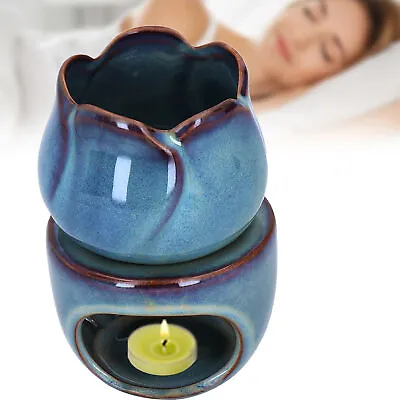 $22.77 • Buy Essential Oil Aromatherapy Burning Furnace Ceramic Aroma Candle Diffuser Gift