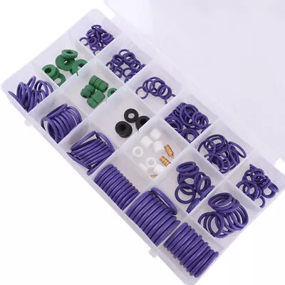 225Pcs Car R22 A/C O-Ring Seal Washer Gaskets Assortment Kit With Box New • $12.95