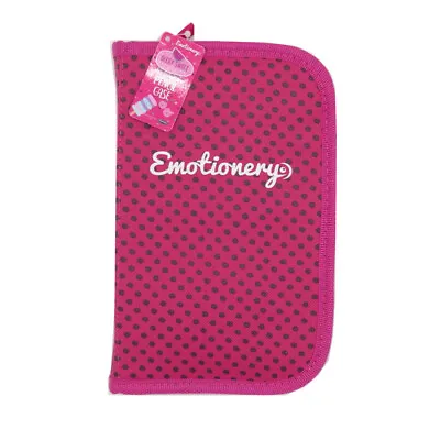£6.80 • Buy Berry Sweet Polka Dot Multi Compartment Zip Pencil Case