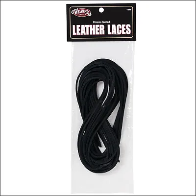 99WL Weaver Leather Black Leather Lace Pack Horse Tack Saddle • $32.45