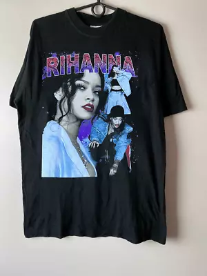 Rihanna Music Gift For Fan Short Sleeve Unisex T-Shirt All Size S To 5XL • $19.99