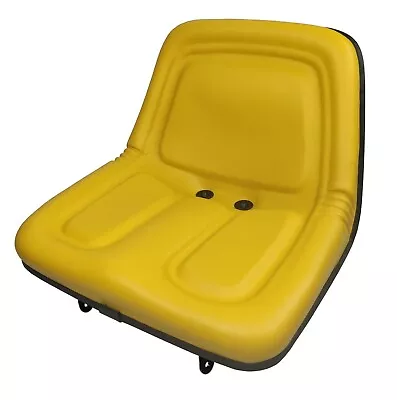 John Deere Lawn Mower Seat W/ Steel Pan Yellow X500 X520 X530 F735 G100 • $99.99
