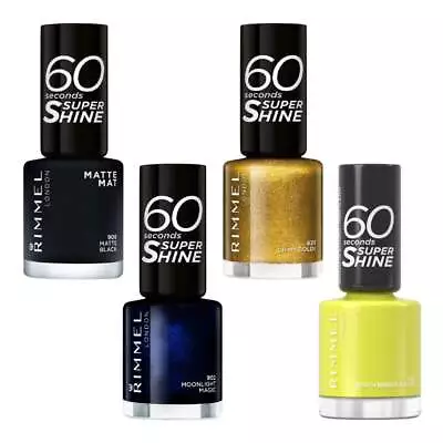 Rimmel 60 Seconds Super Shine Nail Polish 8ml • £5.49