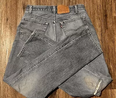 Levi's 501xx Made In USA Vintage Jeans (501-0000) Size W34 L36 Distressed • $79.99