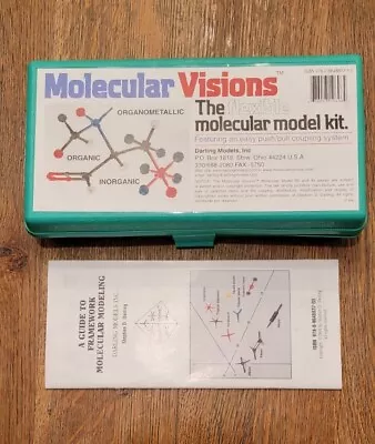 Molecular Visions The Flexible Molecular Model Kit Organic Inorganic By Darling • $19.99