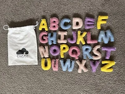 3 X Felt Learning Letter Alphabet Numbers Sensory Montessori Educational Sets • $44.92