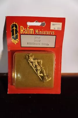 RAFM Miniatures #3707 RURU Nightmare Troll NOS • $30