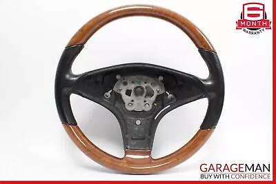 09-12 Mercedes R171 SLK300 SL550 SLK350 3 Spoke Steering Wheel Wood OEM • $309
