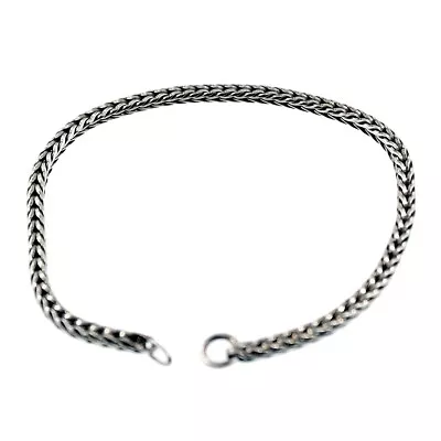 Trollbeads Original Foxtail 15222 Bracelet Silver 8.7 (7.7 Actual) Inch :0 • $27