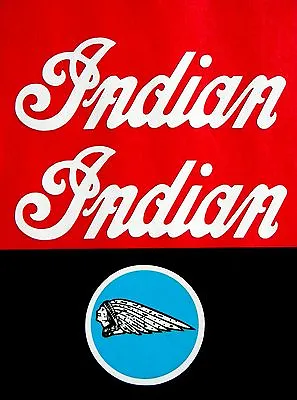 White Indian Mini MM5A M5A Tank Decal & Mag Cover Decal Set 50cc 50 Late Model • $14.99